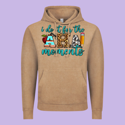 I Do It For The Aha Moments Vintage Hoodie Designed By Bundleandbundleshop