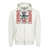 Oatmeal Heather sweet but twisted does that make me a candy cane Zipper Hoodie - MaliasSmallBusiness