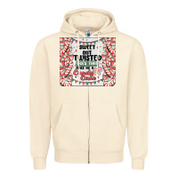 Sandshell sweet but twisted does that make me a candy cane Zipper Hoodie - MaliasSmallBusiness