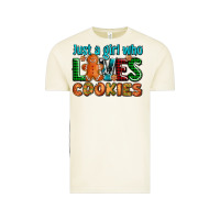 Vintage Arctic just a girl who loves cookies Vintage Tee - AdoDesignShop
