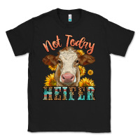 Black heifer with sunflowers Classic Tee - LillyAllenDesigns