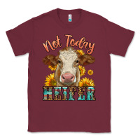 Burgundy heifer with sunflowers Classic Tee - LillyAllenDesigns