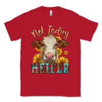 Red heifer with sunflowers Classic Tee - LillyAllenDesigns