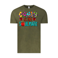 Vintage Olive candy is my soulmate Vintage Tee - AdoDesignShop