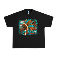 Black free spirit native american indian headdress Urban Heavy Tee - Artiststas