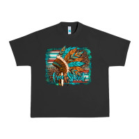 Pigment Black free spirit native american indian headdress Urban Heavy Tee - Artiststas