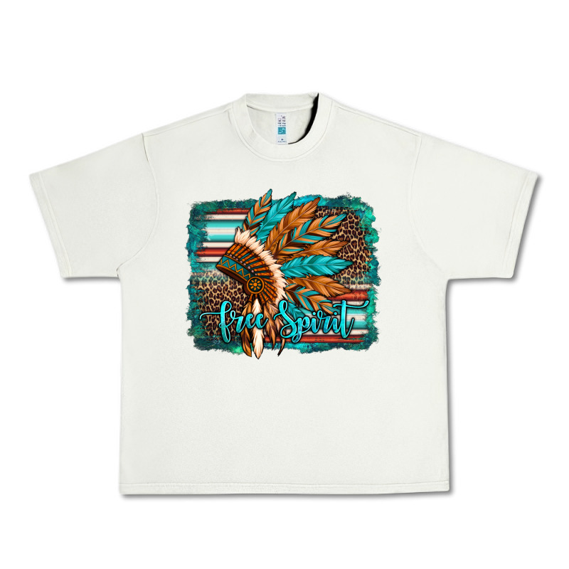 Free Spirit Native American Indian Headdress Urban Heavy Tee by Artiststas | Teevron