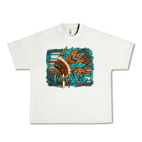 Pistachio free spirit native american indian headdress Urban Heavy Tee - Artiststas