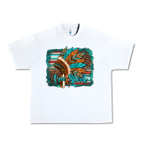 White free spirit native american indian headdress Urban Heavy Tee - Artiststas