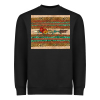 Black arrow wooden sunflower Heavyweight Sweatshirt - Artiststas