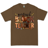 Cacao proud black teacher Premium Tee - Zillion Design Studio