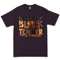 Plum proud black teacher Premium Tee - Zillion Design Studio