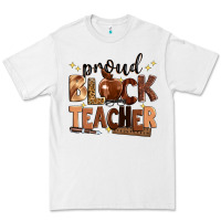 White proud black teacher Premium Tee - Zillion Design Studio