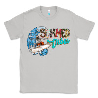 Moon Dust Summer Vibes Classic Tee - CowhideDigitalArt