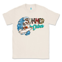 Natural Summer Vibes Classic Tee - CowhideDigitalArt