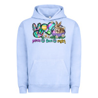 Pigment Grape Ice Peace love Easter Day Urban Hoodie - CowGirlArtShop