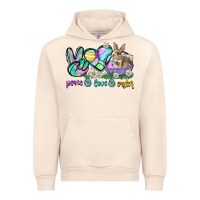 Sandshell Peace love Easter Day Urban Hoodie - CowGirlArtShop