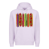 Lilac Mexico Serape Brushstroke Premium Hoodie - texasbilliewilder