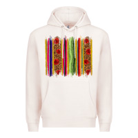 Pale Pink Mexico Serape Brushstroke Premium Hoodie - texasbilliewilder