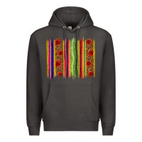 Smoke Mexico Serape Brushstroke Premium Hoodie - texasbilliewilder