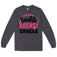 Smoke tackle breast cancer Long Sleeve Tee - MaliasSmallBusiness