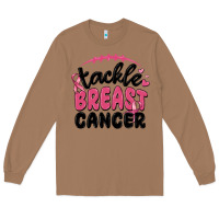 Toasted Coconut tackle breast cancer Long Sleeve Tee - MaliasSmallBusiness