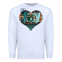 White Oh Joy Love Premium Sweatshirt - Bettercallsaul