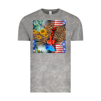 Cloud Rock statue of liberty american flag Vintage Tee - BundleAndBundleShop