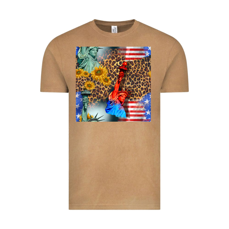 Statue Of Liberty American Flag Vintage Tee by BundleAndBundleShop | Teevron