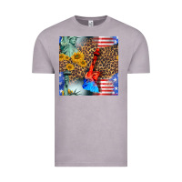 Vintage Zinc statue of liberty american flag Vintage Tee - BundleAndBundleShop