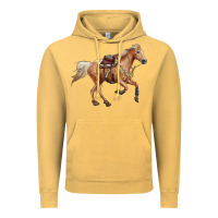 Vintage Mustard horse body Vintage Hoodie - RanaPortraitStore