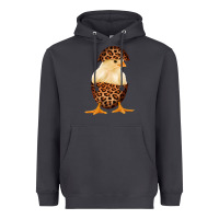 Smoke Chick with Leopard Eggshell Heavyweight Hoodie - Bettercallsaul