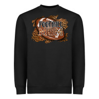 Black football mom Heavyweight Sweatshirt - AdoDesignShop