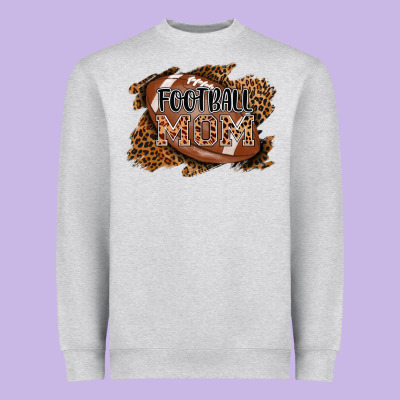 Football Mom Heavyweight Sweatshirt Designed By Adodesignshop
