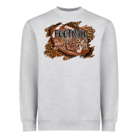 Heather Grey football mom Heavyweight Sweatshirt - AdoDesignShop