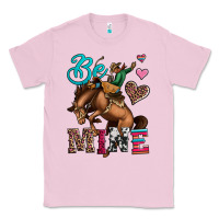 Bubblegum Pink be mine cowboy rodeo valentines day Classic Tee - Jasminsmagicworld
