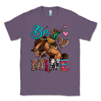 Lavender be mine cowboy rodeo valentines day Classic Tee - Jasminsmagicworld