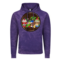 Cloud Purple dominican republic coasters Vintage Hoodie - AdoDesignShop