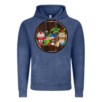 Vintage Denim dominican republic coasters Vintage Hoodie - AdoDesignShop