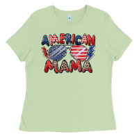 Matcha American mama Ladies Tee - Zillion Design Studio