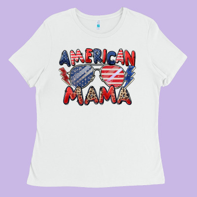 American Mama Ladies Tee Designed By Zillion Design Studio