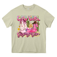 Mossy cowgirl summer Heavy Core Tee - texasbilliewilder