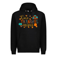 Black one thankful mimi Premium Hoodie - JahusDesignShop