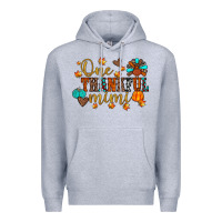 Heather Grey one thankful mimi Premium Hoodie - JahusDesignShop