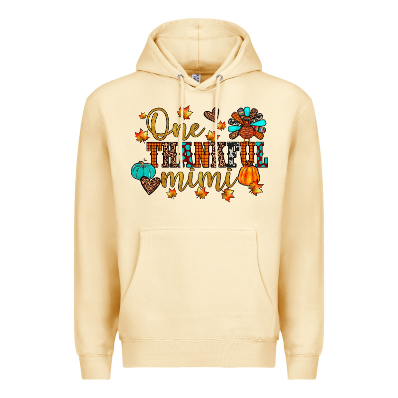 One Thankful Mimi Premium Hoodie by JahusDesignShop | Teevron