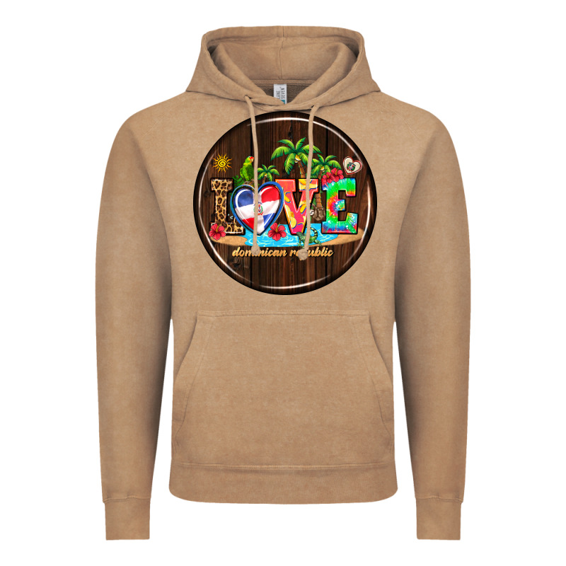 Dominican Republic Coasters Vintage Hoodie by AdoDesignShop | Teevron