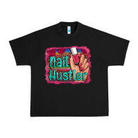 Black nail hustler serape leopard background Urban Heavy Tee - Artiststas