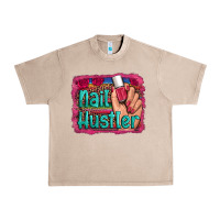 French Oak nail hustler serape leopard background Urban Heavy Tee - Artiststas