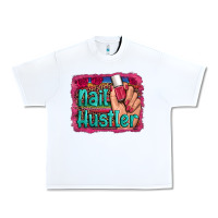 White nail hustler serape leopard background Urban Heavy Tee - Artiststas