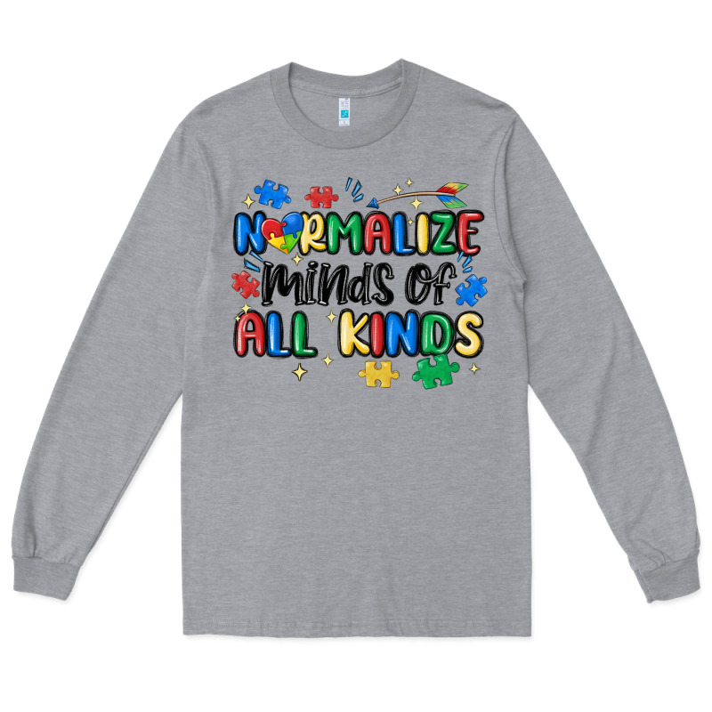Normalize Minds Of All Kinds Long Sleeve Tee by MaliasSmallBusiness | Teevron